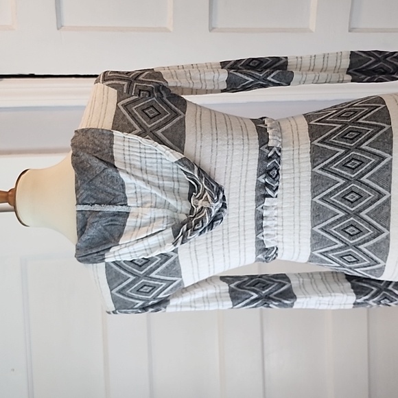 Vitamin A Chevron Maxi Swim Cover-up, Size S - Picture 8 of 14